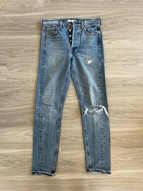 Levi's 501 Altered Skinny Jeans in Moody Blues 26 x 30